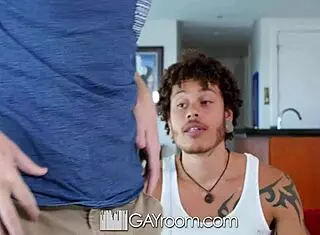 Watch Gayroom Interracial Fuck With Parker Michaels And Jay Fine? It's Hot!