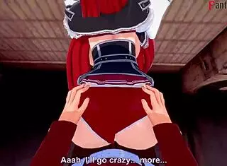 Rias Gremory Craves More Behind Issei in High School DxD NTR Madness Fantasy