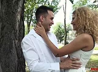 Stasy Riviera Deep Throats And Gets Double Penetrated By Two Big Cocks