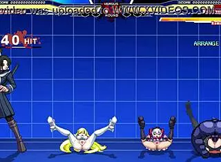 Kuromaru Battles Arcana Heart in Wild Animated Clash