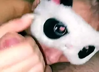 I'm sucking my neighbor's big cock until he cums in my mouth as a teen wife whore