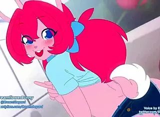 动漫兔女郎幻灯片被玩到爽