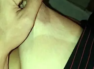 she fell asleep on my lap during netflix, i filmed her saggy tits secretly 😍