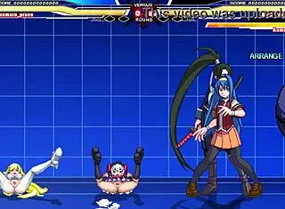Kuromaru Battles Arcana Heart in Wild Animated Clash