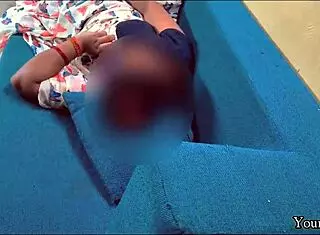 Stepmom GOT FUCKED while TALKING to dad on phone