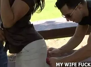 Mia, my wife, gets fucked by a stranger while I watch