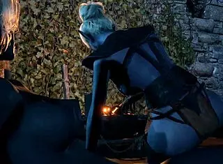 Minthara engages in futa sex with shemale lesbian