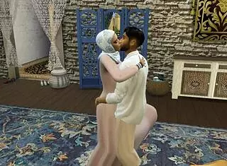 Arab Wife Cheats On Husband With Handsome Arab Man In Doggystyle