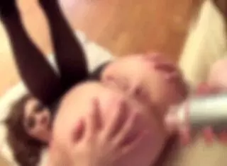 two girls enjoy milk cream in casual setting