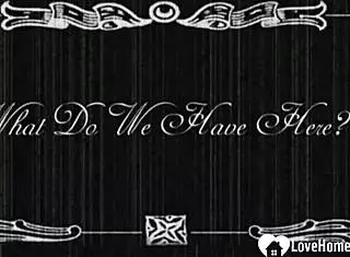 Naughty babe handles two hard rods at once in church