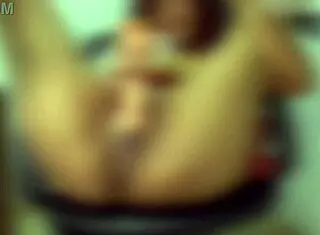 Redhead Teen Whore Fists Wet Pussy with Toys in Detention