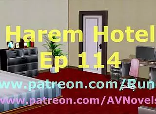 In HAREM HOTEL 114, the adventures unfold