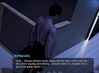 Intriguing adventures in Academy 205 hentai game