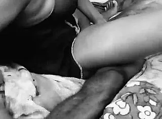 Riding that big black cock hard in homemade fuck session! 😈💦