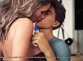 Wife And Stepmother Play Game