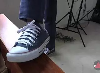 Submissive model, show that fine ass for the camera, now!