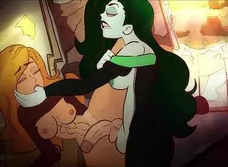 Kim and Shego in Futanari Encounter