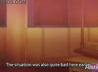 Sensei, your massive cock struggles to fit in my tight pussy in this hentai