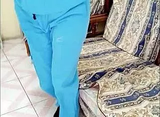 Master's student performs live porn for thesis tutor to graduate fast!