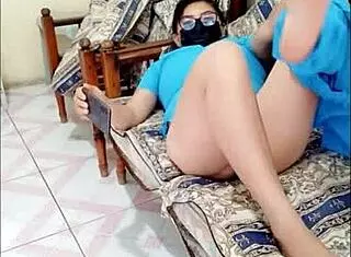 Master's student performs live porn for thesis tutor to graduate fast!