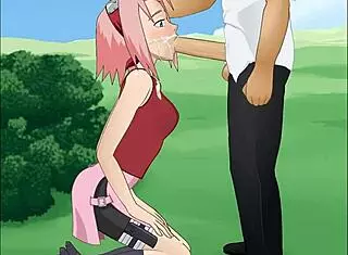Sakura Haruno's Super Deepthroat Scene