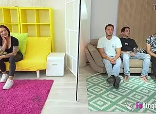 Spanish babe Nelia Estrada milks cock dry