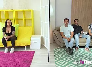 Spanish babe Nelia Estrada milks cock dry