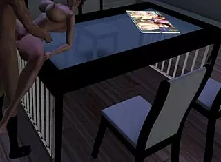 Stepmom fucks stepson in amateur sex