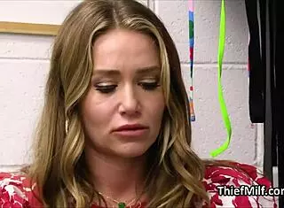 milf suspect rides officer's cock