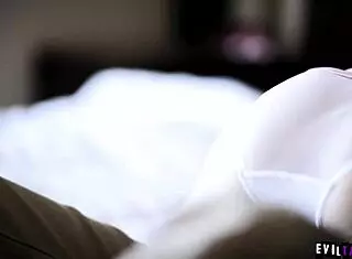 Petite Piper Perri visits boyfriend's place. She ends up in a wild orgy with his classmates.