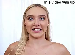 Cute Teen 18+ Blonde Gets POUNDED Hard by Casting Agent!