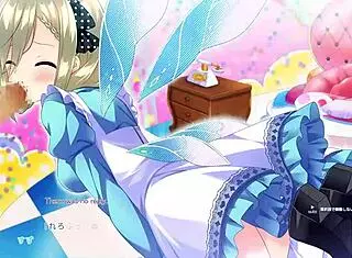 in pure song garden, route 5 scene 3, with subtitles, this anime hentai unfolds in nature