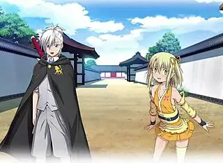 in this samurai vandalism, she's bound and banged in an outdoor gangbang