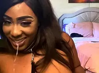 Lexi is a submissive butterfly and she gives a deep blow job.