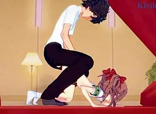 Mikoto Misaka and Kuroko Shirai in wild hentai sex scene