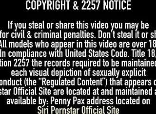 Blonde Siri Lotions Her Big Perfect Tits