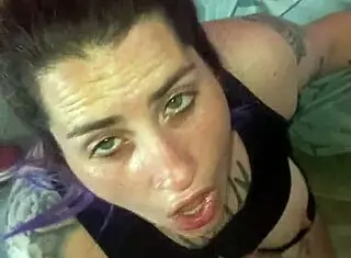 Girlfriend Loves Deepthroat Sucking and Swallowing Cum Hard!