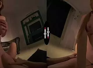 i rip her panties off and ride her big tits