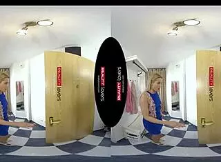 i bent over for doggystyle with this blonde milf