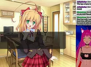 Vtuber plays girlfriend president game part 7 😊