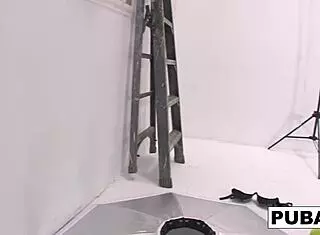 Blonde Babe Masturbates