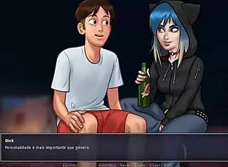 I play this hentai anime porn game.