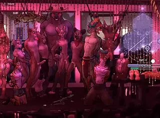 spellbound furry hentai orgy in front of crowd