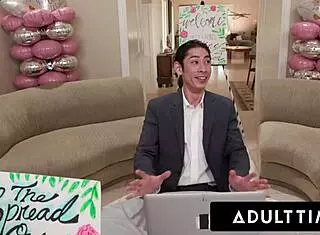 i'm a big titty milf bride disciplinin' the wedding planner with a reverse gangbang!