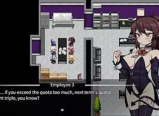 i bound the corporate succubus and fingered her in the game