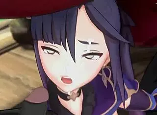 Genshin Impact Mona In Hentai Adventure