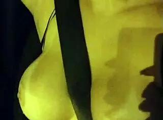 brunette amateur shows big tits in sao paulo traffic