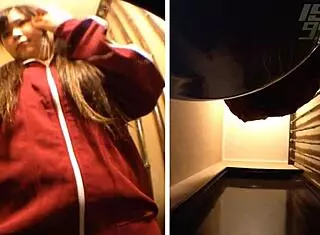 adorable curvy teen 18+ caught on toilet cam hd