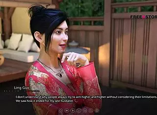 Atlas Fucking Ling Guo in 69 Position with Handjob and Reverse Cowgirl