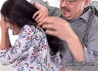 Want to see fervid seduced by her older instructor?